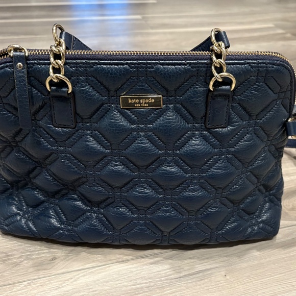 Navy Quilted Kate Spade - Picture 2 of 6